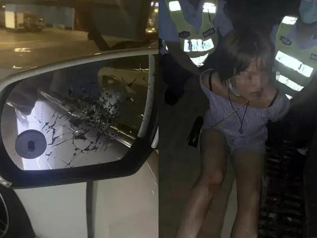 什么操作!女子狂砸9輛車后讓男友賠 "男友"現身卻連稱冤枉(圖2)