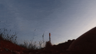 大神！00后大學生成功發射自制火箭 網友驚了 (圖2)